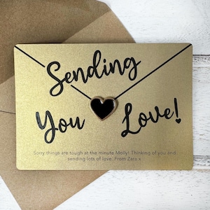 Senden Sie Liebe Postkarte, personalisierte Postkarte, personalisierte Muttertagskarte, Muttertag, personalisiertes Geschenk, Mama Geschenk