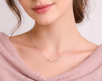 Sterling Silver Horse Bit Necklace: Equestrian Pendant