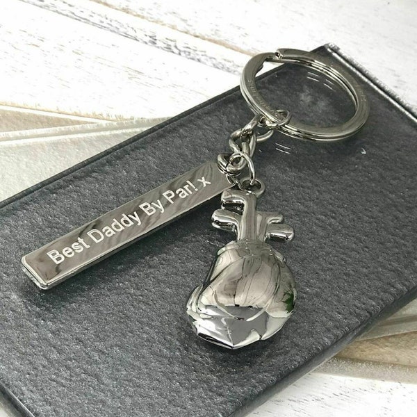 Personalised Golf Keyring, Engraved Golf Keyring, Initials, Golf Mad Gift, Gift For Her, Gift For Him