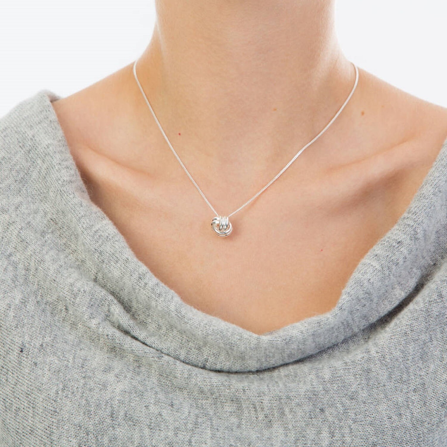 Friendship Knot Sterling Silver 