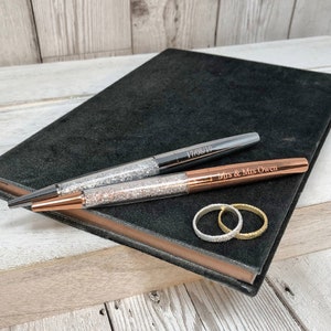 Wedding Personalised Pen, Wedding Gift,  Personalised Gift