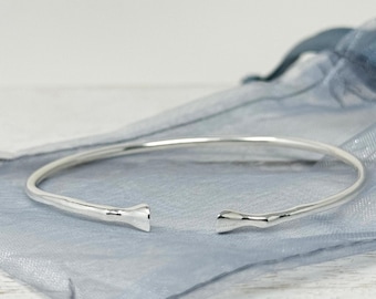 Horse Hoof open cuff bangle, Equestrian Jewelry
