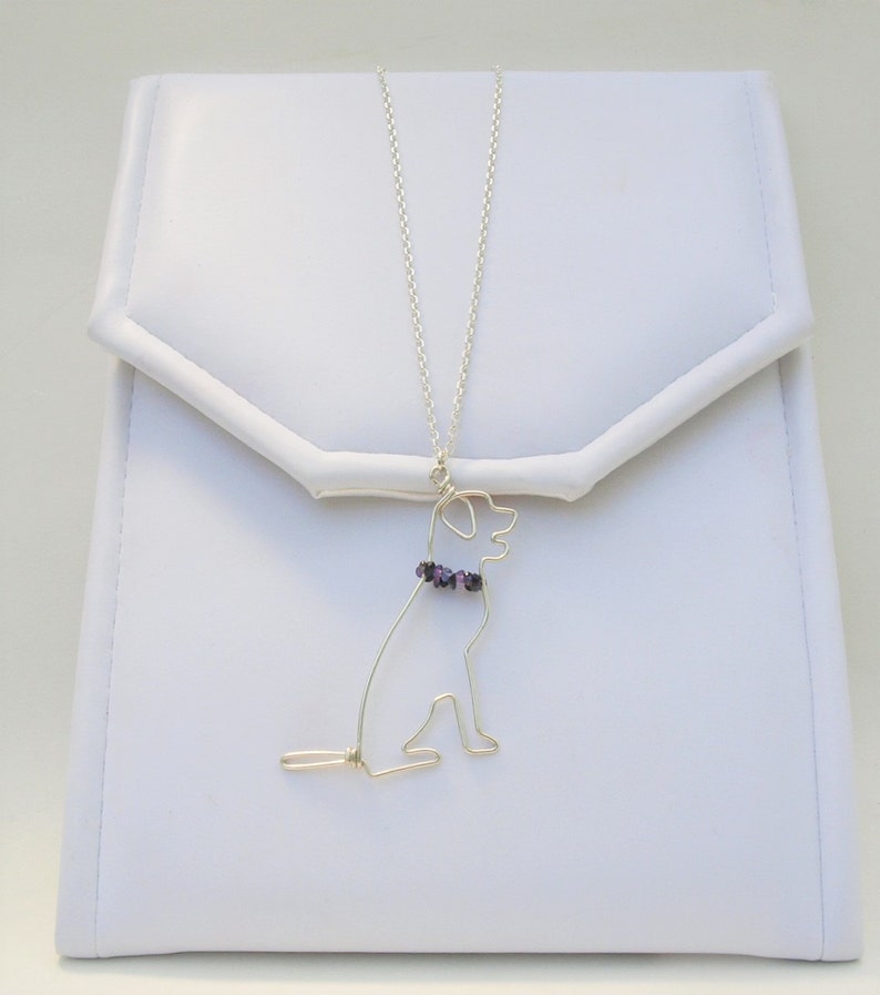 Labrador Necklace Labrador Pendant Labrador Dog Jewelry Etsy