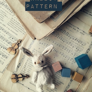Mini Rabbit Pattern 6-7cm