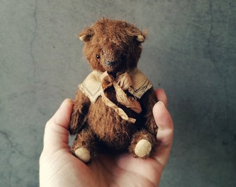 New Mohair Teddy Bear PATTERN 12cm