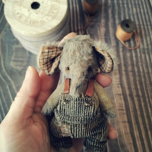 Artist Mini Elephant Pattern 9cm firmy Medveduska