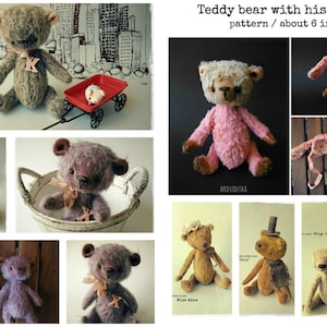 3 Teddybär-Muster zum Preis von 2! Bestes ANGEBOT