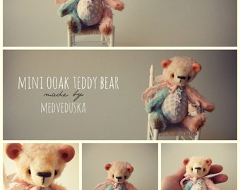 Artist mini teddy  Pattern by Medveduska