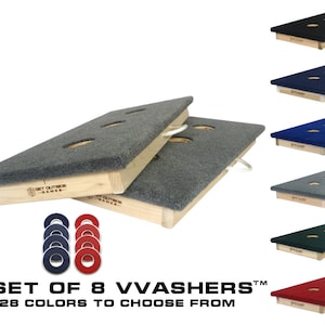 16x36 Full Size Elite 3 Hole Washer Toss Washers Game Boards w/ 8 VVashers by Get Outside Games