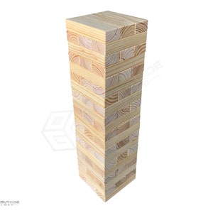 Tailgate Tower Block Set - 2x3 - 54 or 60 Blocks by Get Outside Games