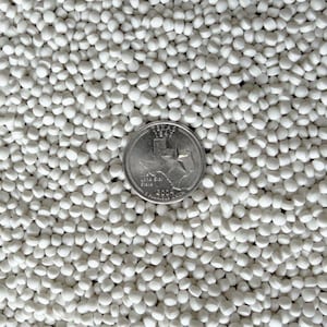 Heavy Plastic Poly Pellets for Cornhole Bags, Craft Projects & Weighted Blankets - 6, 8, 11, 14, 18, 24, or 45 lbs