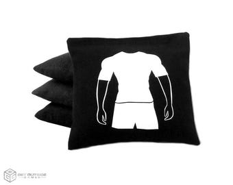 4 Dudes Shirts Classic Series Cornhole Bags | Corn or All Weather with Color Options
