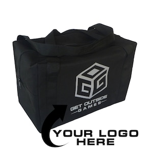 Custom Text / Logo Carry Case & Storage Bag for Giant Tumble Tower Block Games