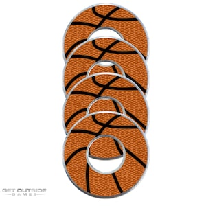 4 Basketball VVashers - Washer Toss Game Washers by Get Outside Games