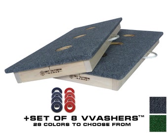 16x36 Full Size Premium 3 Hole Washer Toss Washers Game Boards w/ 8 VVashers by Get Outside Games