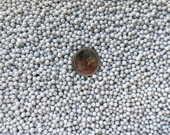 45 lbs Ball Round Plastic Poly Pellets for Cornhole Bags, Craft Projects & Weighted Blankets - Bulk Boxes