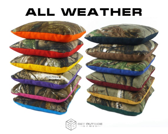 Camo Premium Series Cornhole Bags – Regulation Size Weight