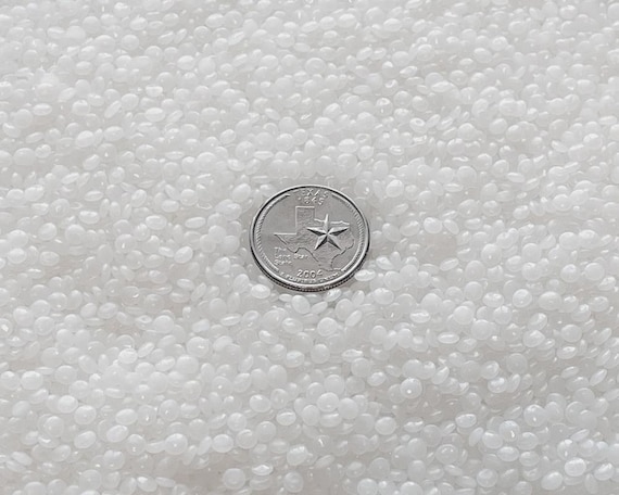 Light Plastic Poly Pellets for Craft Projects and Weighted Blankets - 4, 5, 8, 10, 13, 17, 34, 45 lbs