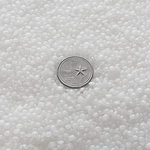 45 lbs Light Plastic Poly Pellets for Craft Projects and Weighted Blankets - Bulk Boxes