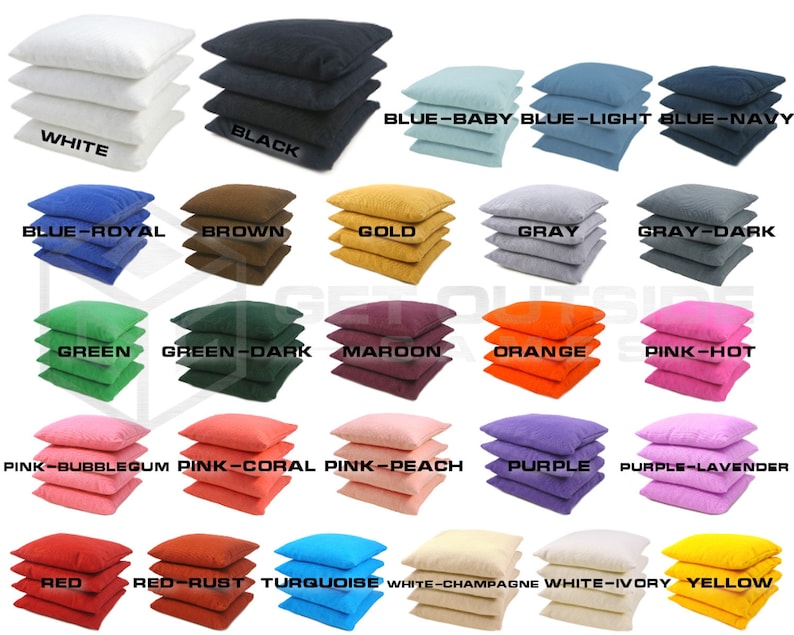 4 sacs Cornhole de la série classique Baby Feet Maïs ou tous temps avec options de couleur image 2