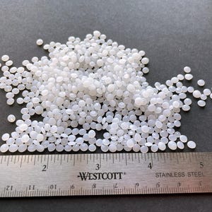 45 lbs Light Plastic Poly Pellets for Craft Projects and Weighted Blankets - Bulk Boxes image 2