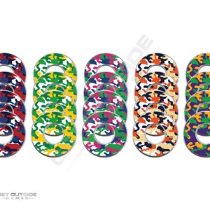 4 Camo VVashers - Washer Toss Game Washers by Get Outside Games