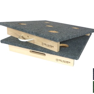 24x24 Full Size Premium 5 Hole Washer Toss Washers Game Boards by Get Outside Games