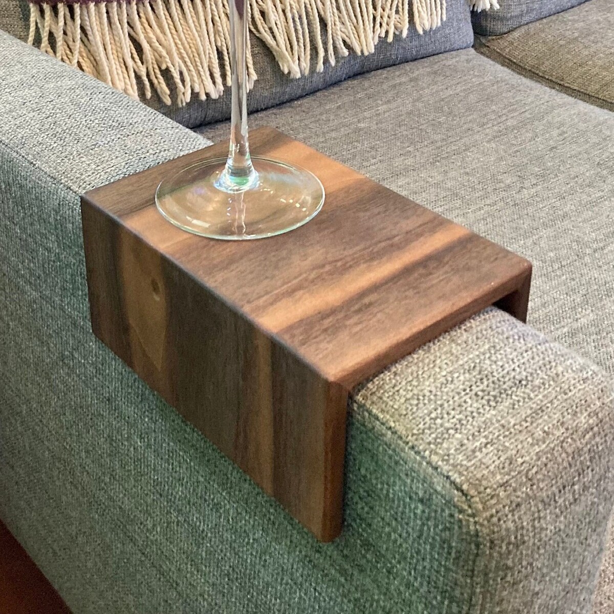 Couch Arm Table, 5.5 inches wide, short