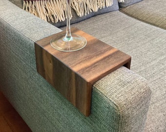 Couch Arm Table - Walnut