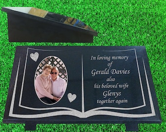 Personalised Granite Memorial with Photo