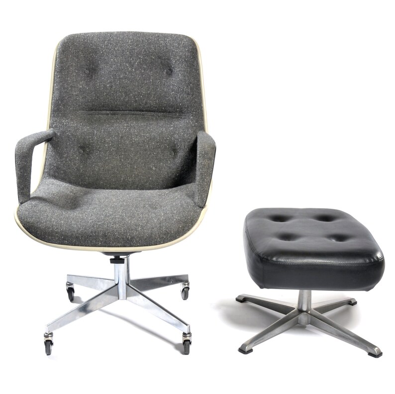 1970s Mid Century Modern Mad Men Steelcase Office Chair Desk | Etsy