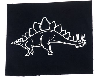 Stegosaurus Kid's Back Patch