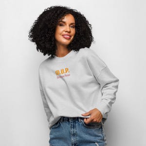 Women’s organic crew neck sweatshirt