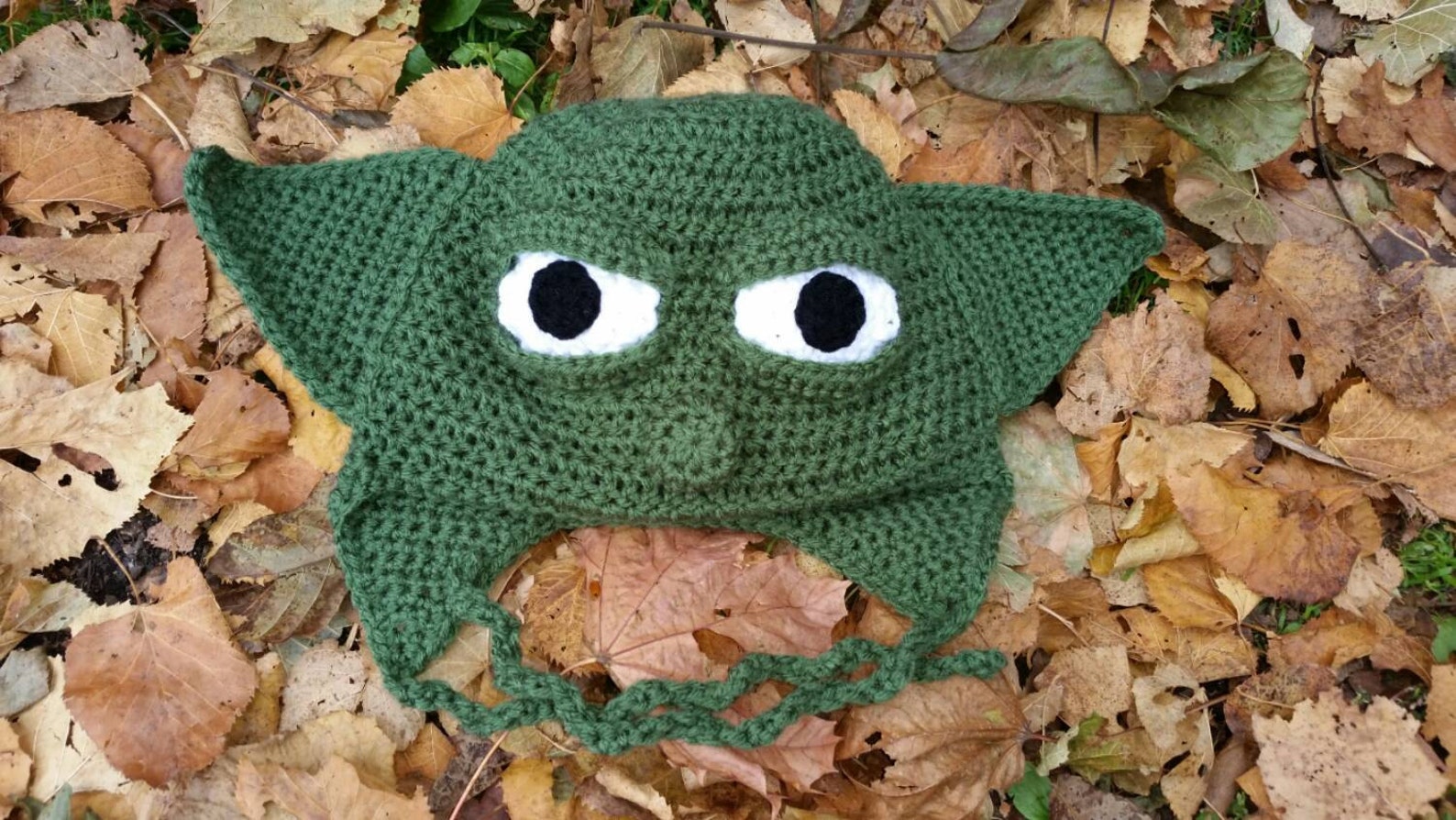 Custom Crochet Yoda Hat Etsy