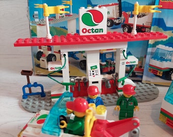 Lego Octan Gas Lego Gas Station 1980s Vintage Lego System Octan