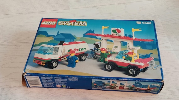 Vintage Lego System Octan Gas Stop/petrol Station Set 6562. 1995
