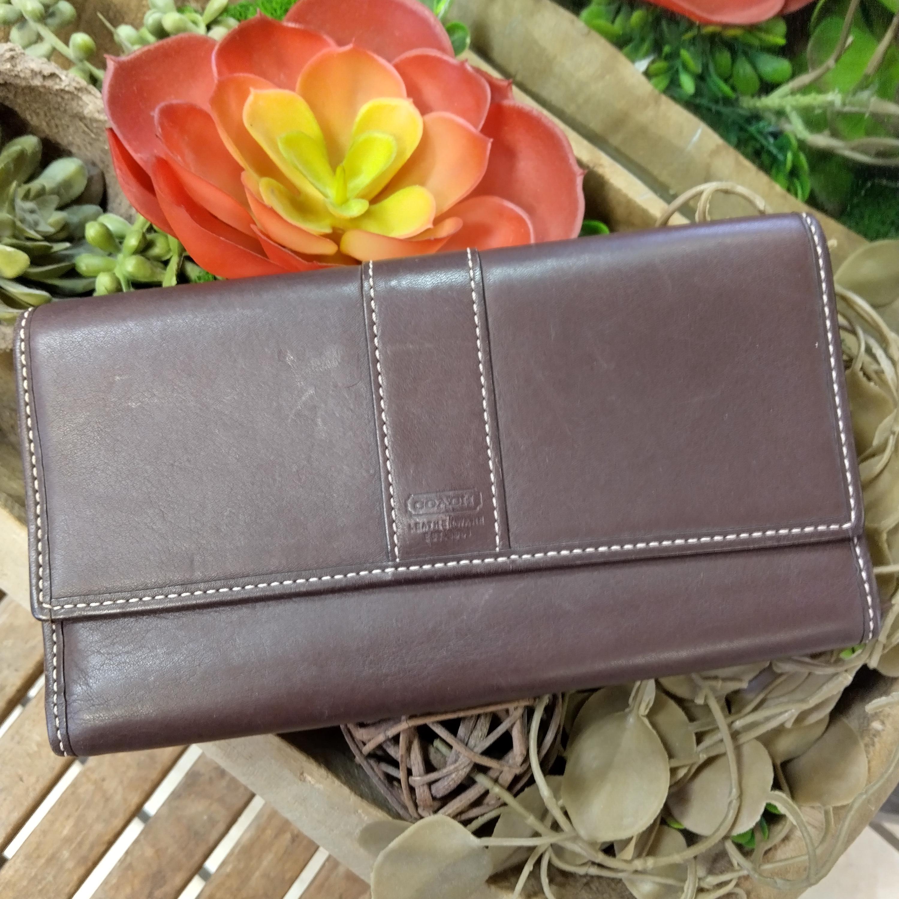 Coach Vintage Wallet - Etsy