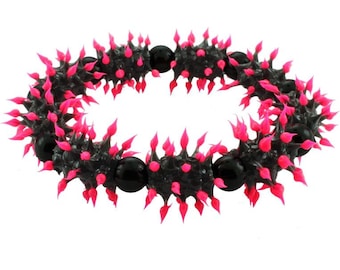 Stachel silicone bracelets black lace pink bracelets bracelet silicone silicone bracelet jewelry