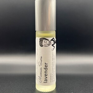 Handcrafted Lavender Perfume Oil Roll On Lavandula Angustifolia Roller Bottle w/Stainless Steel Roller Ball Vegan, Clean, All Natural image 6