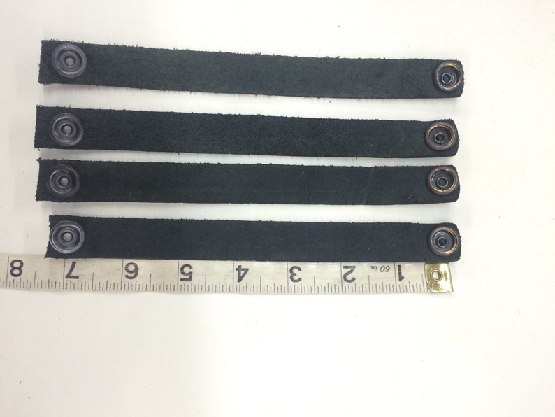 Big Boy Leather Vest Extenders 3/4 Wide, 7 Snap to Snap Etsy