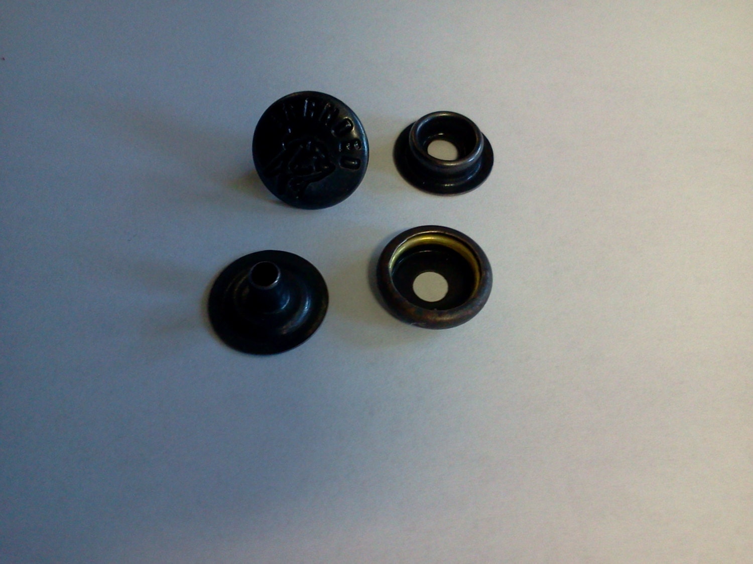 Leather Snaps 1000 Pack 24 Line Blackened Snaps New Etsy