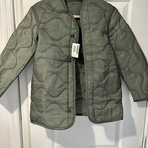 Forro de jaqueta militar Mil-Spec tamanho XXS