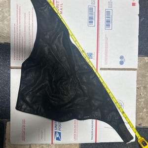 Black Leather Bandana