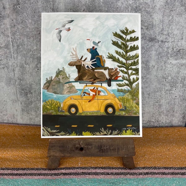 Road Trip Art Etsy
