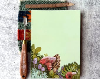 Anteckningsblock med svamp | Blommiga anteckningsblock | Djuranteckningsblock | Skrivbordsmaterial med svamp | Söta anteckningsblock