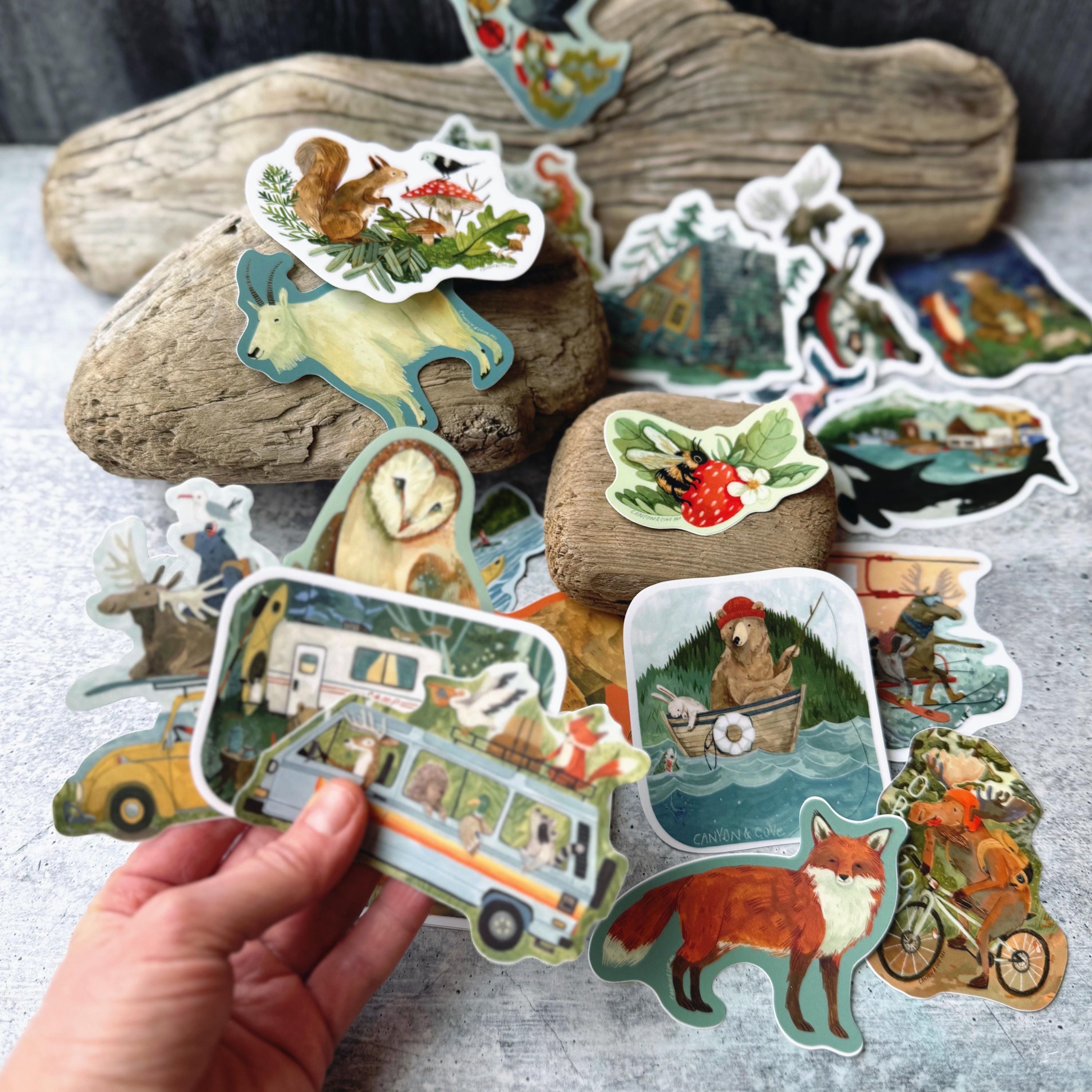 SPECIAL - You Pick Sticker Pack - Custom Amount of Premium Animal ...