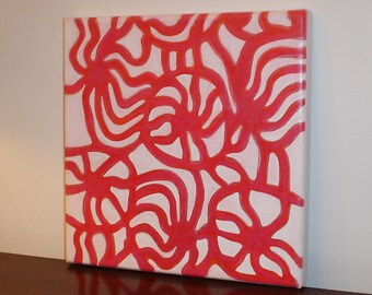 Arte pintura abstracta moderna contemporánea pintura | Etsy