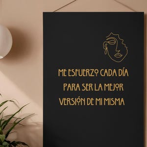 Póster Motivacional para Mujeres | Posters Inspiradores |Impresión Digital | Empoderamiento Femenino