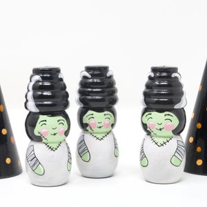 Spooky Halloween Bride, Halloween for Kids, Halloween Decoration, Halloween for Kids, Halloween collectible, Hand-painted Halloween toy,