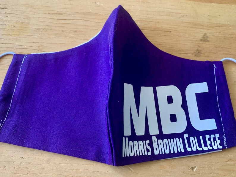 Morris Brown College masks MBC face masks Brownite Masks Etsy